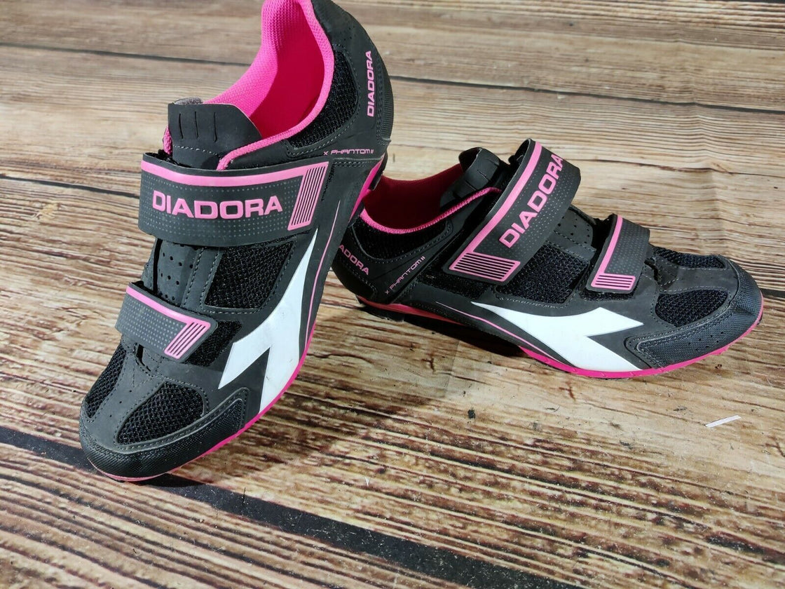 DIADORA XPhantom Cycling MTB Shoes Mountain Bike Boots 2 Bolts Ladies EU41 US9.5