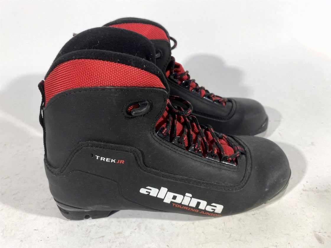 Alpina Trek Jr  Nordic Cross Country Classic Ski Boots Size EU37 US5 for NNN 92