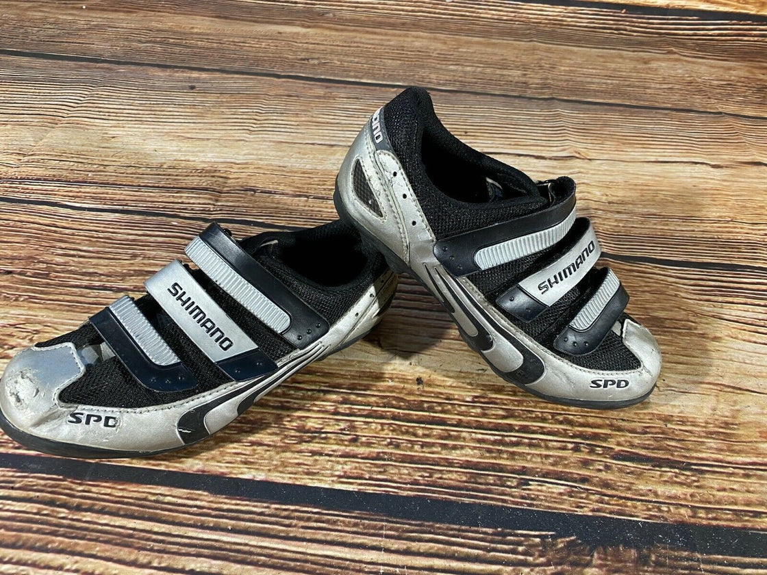 SHIMANO M120 Cycling MTB Shoes Mountain Biking Boots Size EU39 with Cleats