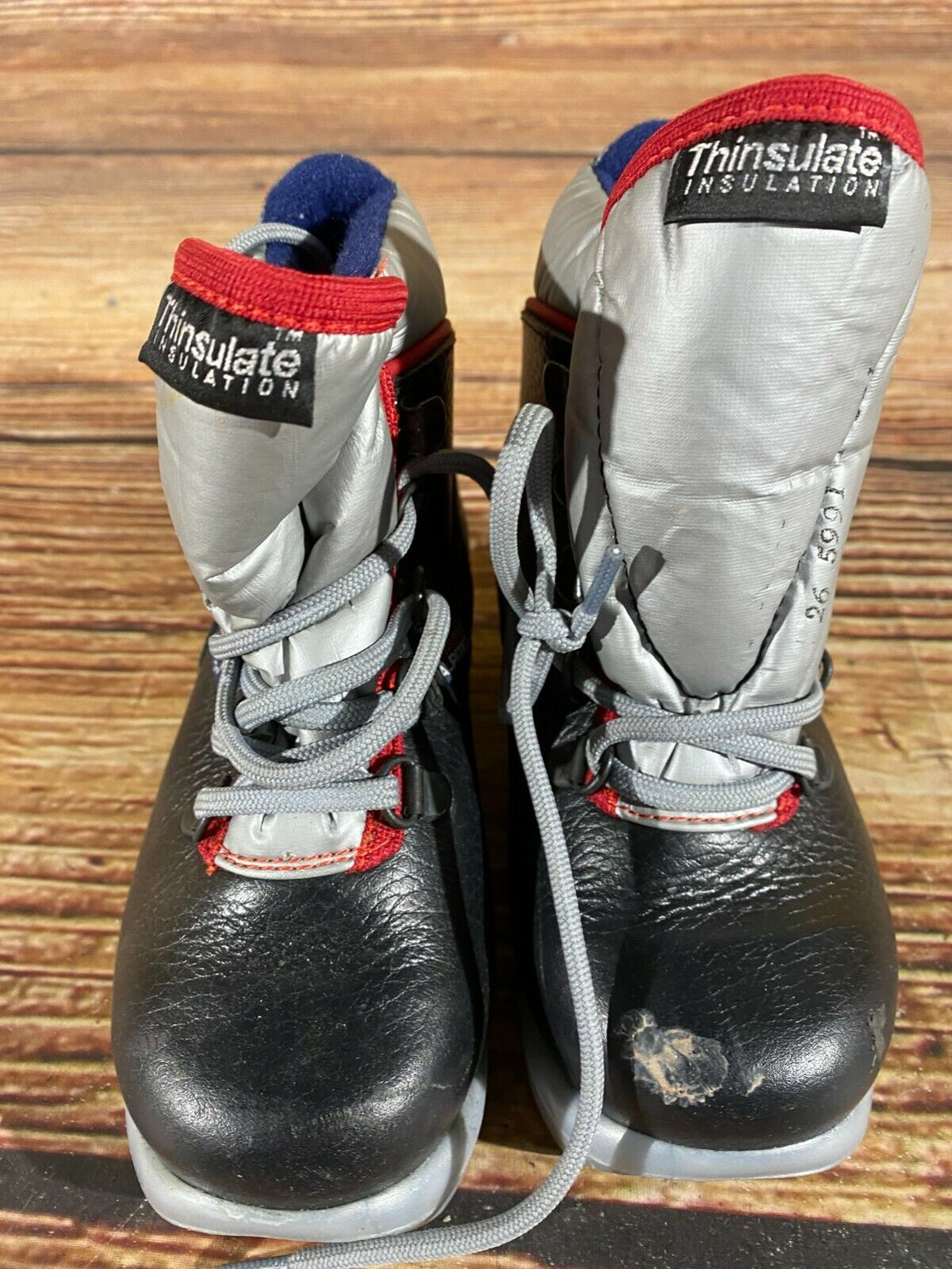 Alpina Kids Nordic Cross Country Ski Boots Size EU26 US9 NNN A-511