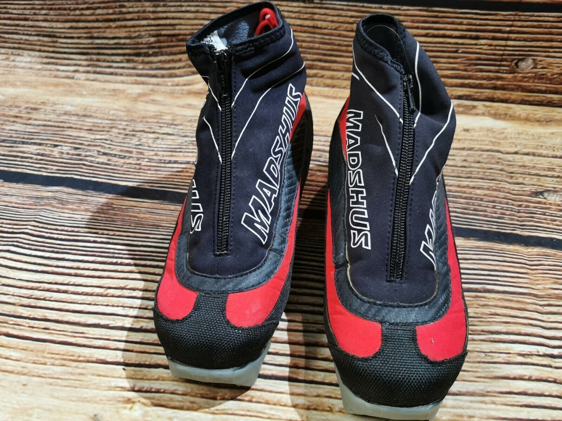 Madshus Hyper X Nordic Cross Country Ski Boots Size EU38 US6 NNN bindings