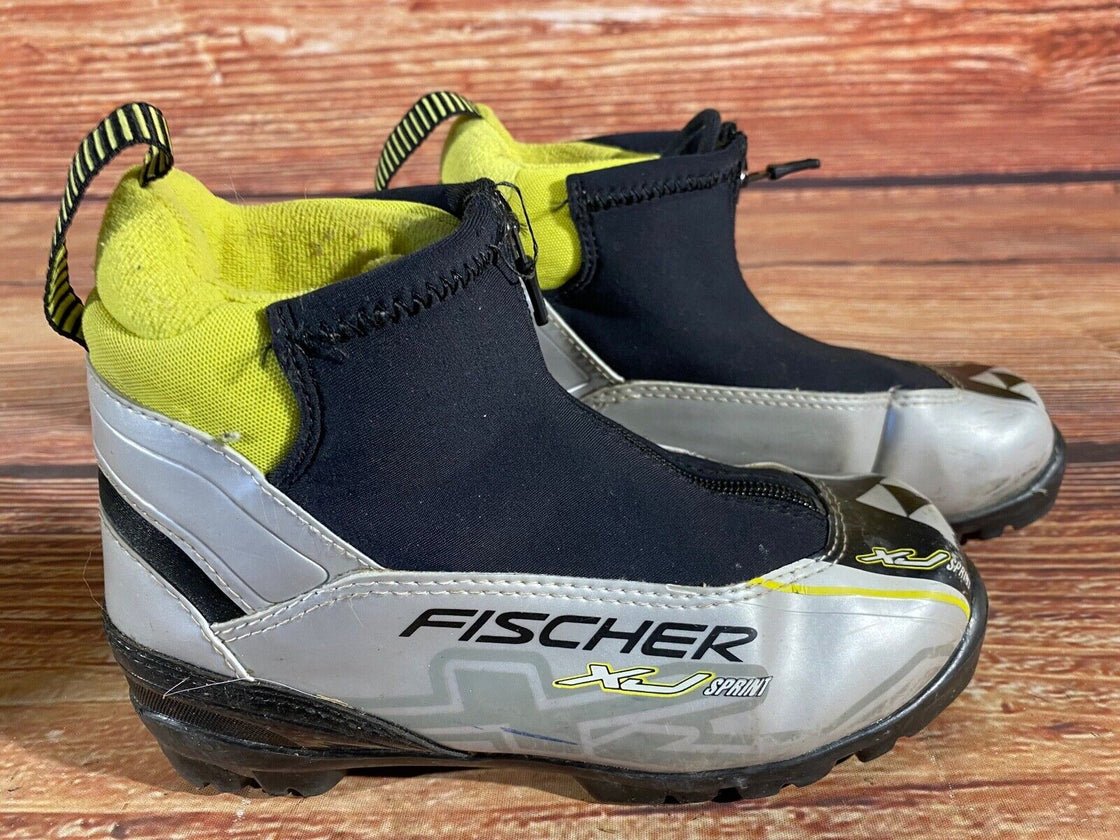 Fischer XJ Sprint Nordic Cross Country Ski Boots Size EU36 US4.5 NNN