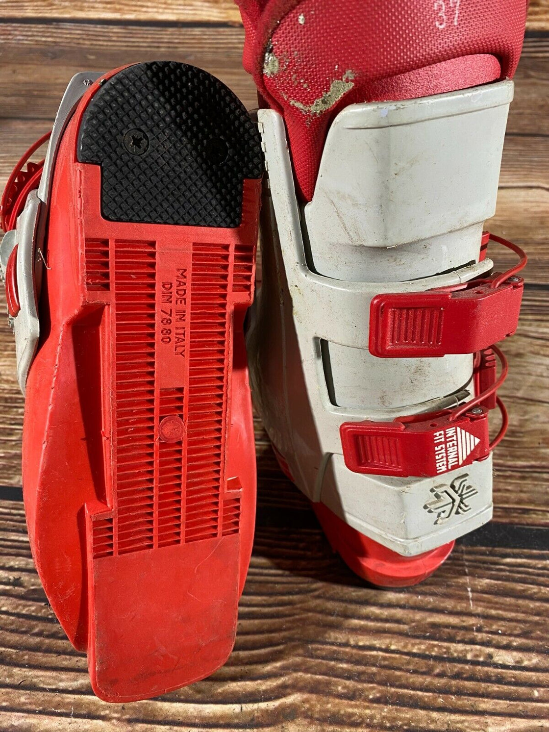 SANGIORGIO Vintage Alpine Ski Boots Size Mondo 243 mm, Outer Sole 285 mm DH1