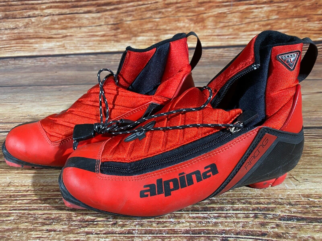 Alpina CL Racing Nordic Cross Country Ski Boots Size EU40 US7.5 for NNN