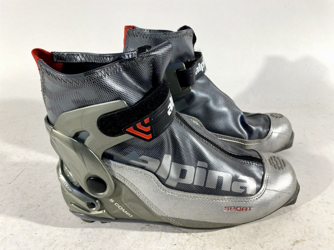 Alpina R Combi Nordic Cross Country Classic Ski Boots Size EU42 US9 for NNN 252