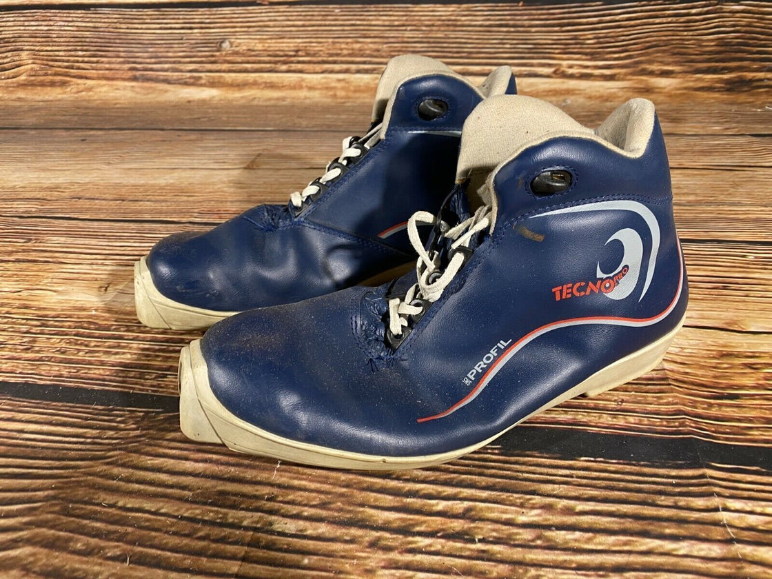 Tecno TC70 Nordic Cross Country Ski Boots Size EU43 US9.5 SNS profile