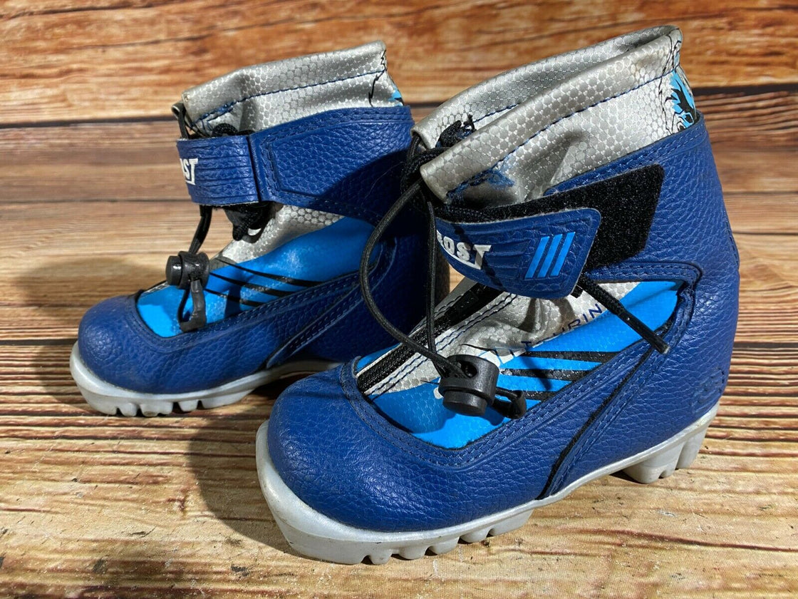 Alpina Frost Kids Nordic Cross Country Ski Boots Size EU26US9 for NNN A-359
