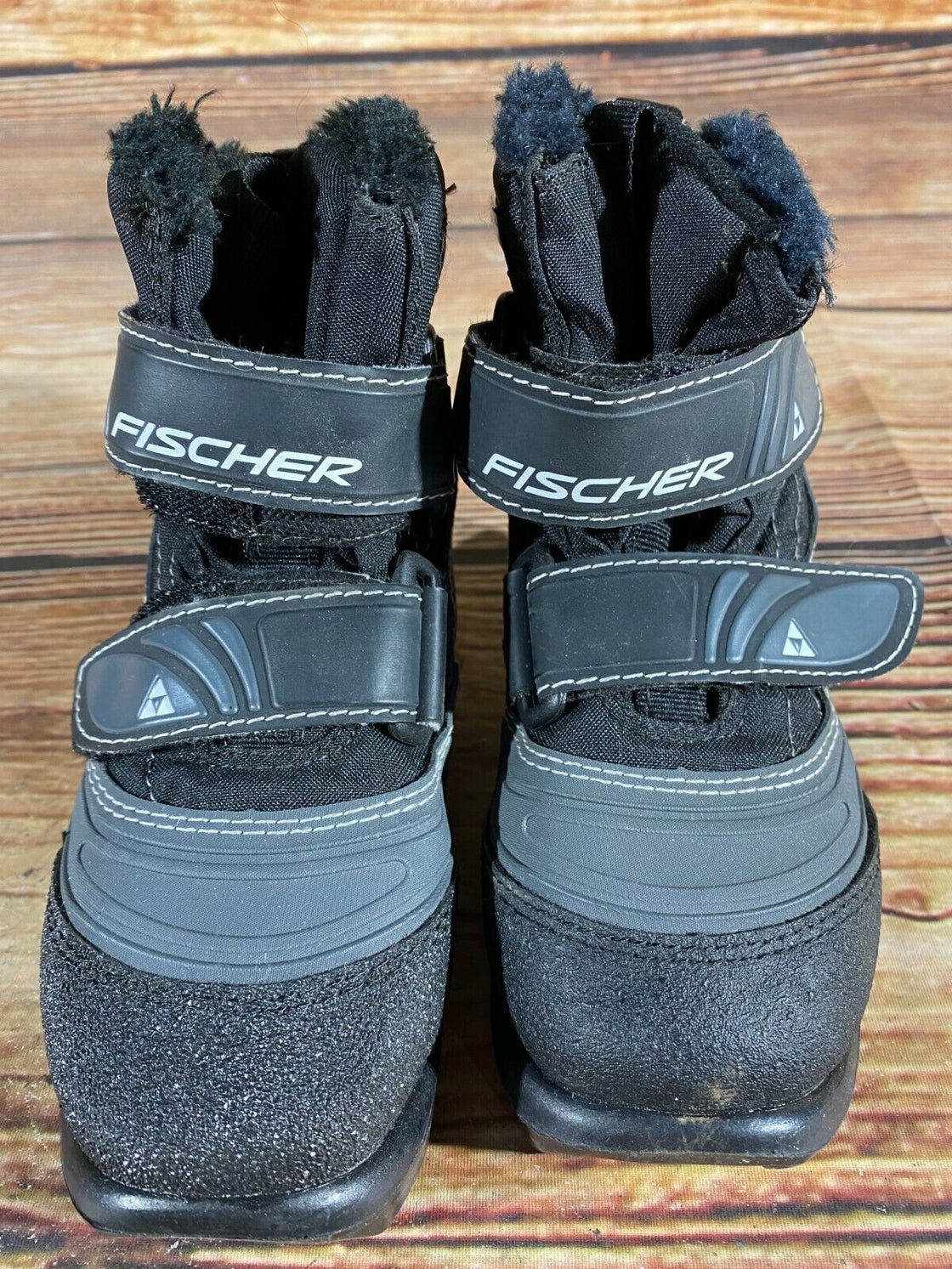 Fischer Snow Star Kids Nordic Cross Country Ski Boots Size EU28 US10.5 NNN F-118