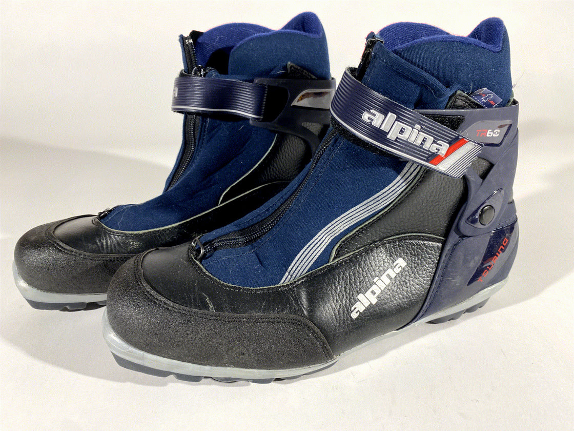 Alpina TR60 Plus Nordic Cross Country Ski Boots Size EU44 US10.5 for NNN