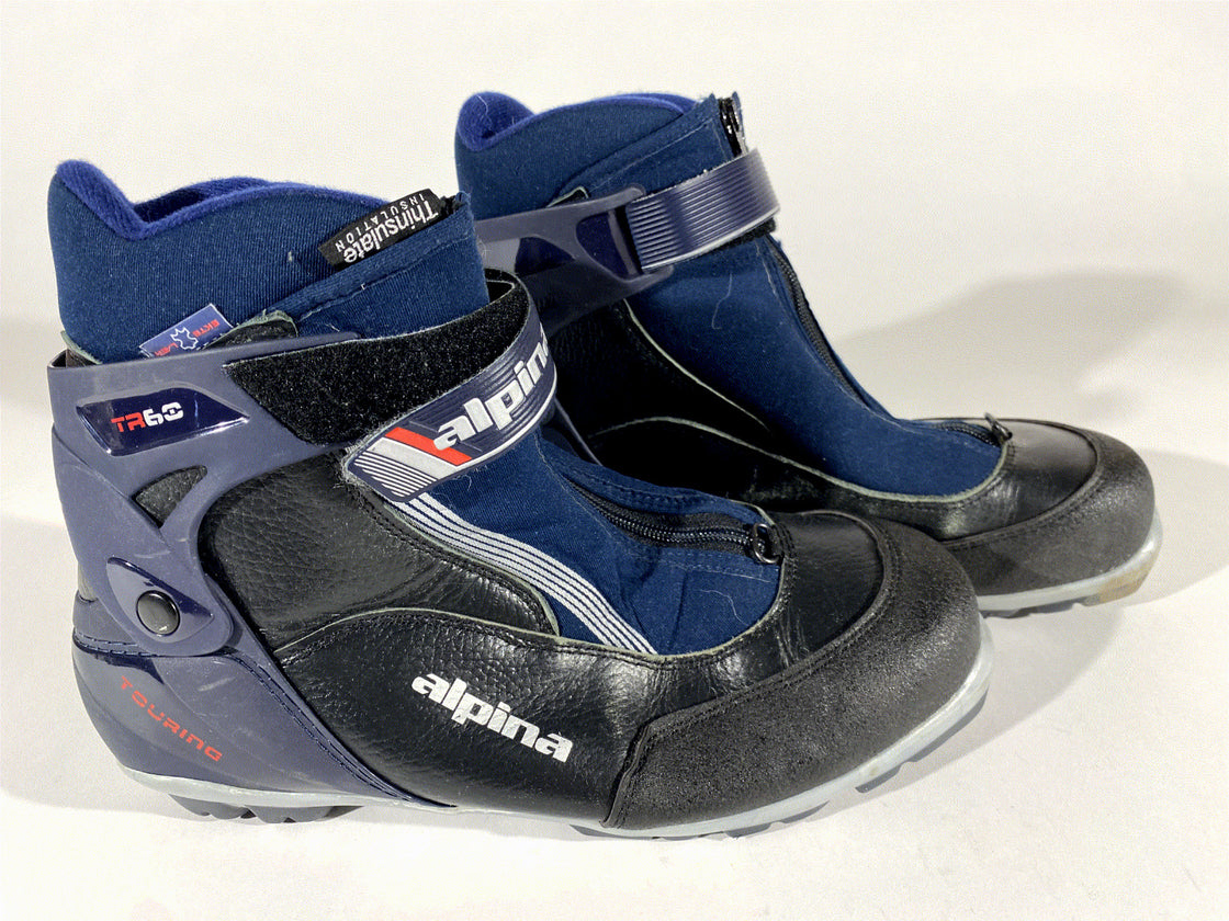 Alpina TR60 Plus Nordic Cross Country Ski Boots Size EU44 US10.5 for NNN