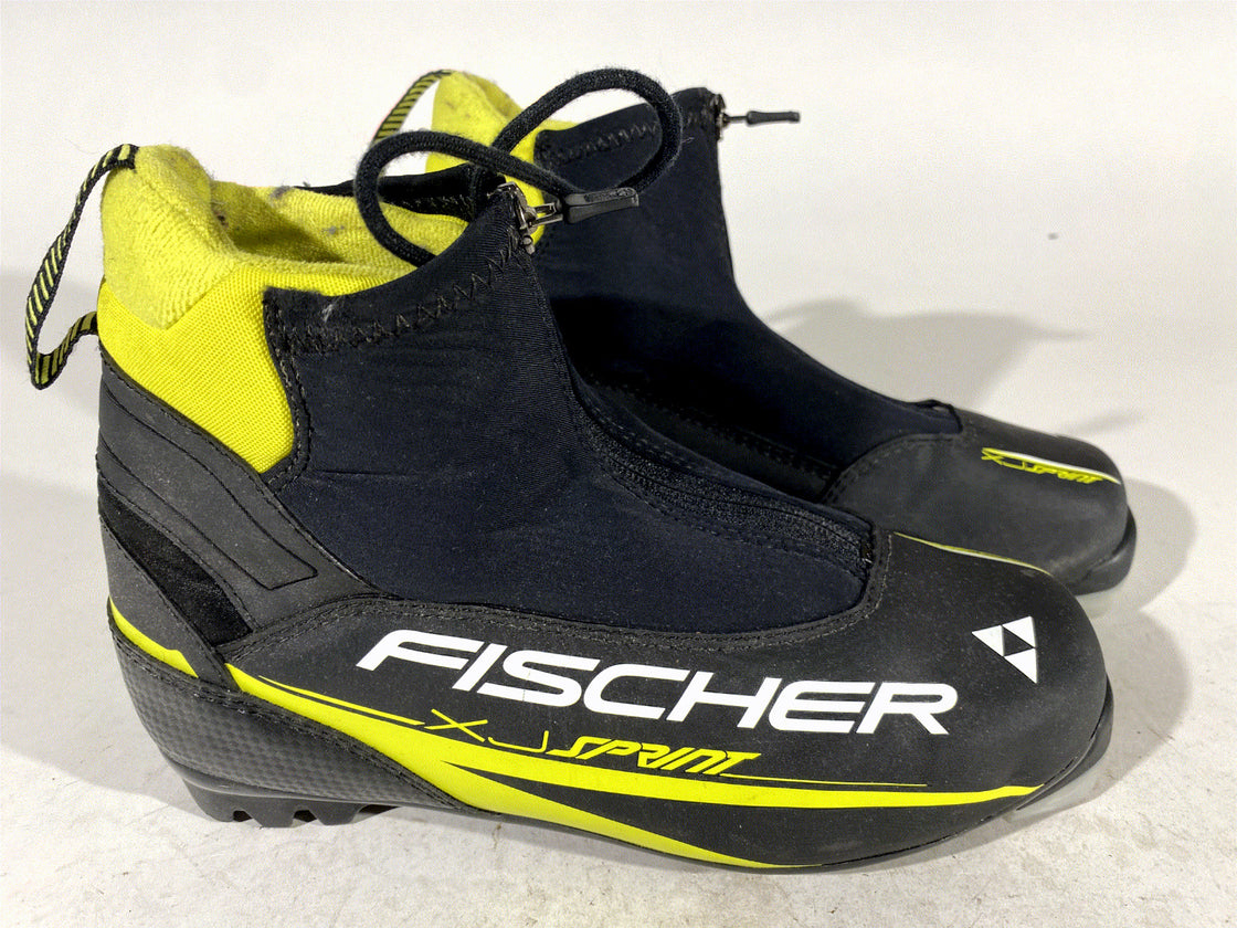 Fischer XJ Sprint Cross Country Classic Ski Boots Size EU40 US7.5 NNN