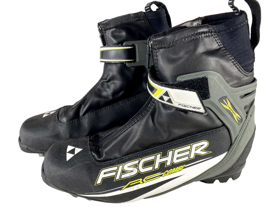 Fischer RC Combi Nordic Cross Country Ski Boots Size EU44 US10.5 NNN