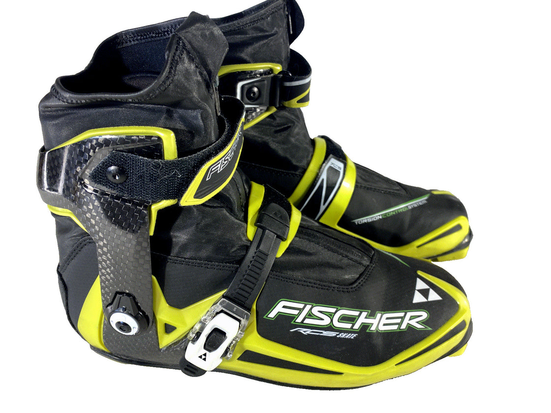 Fischer RCS Skate Carbon Boots Nordic Cross Country Ski Boots EU43 US9.5 NNN