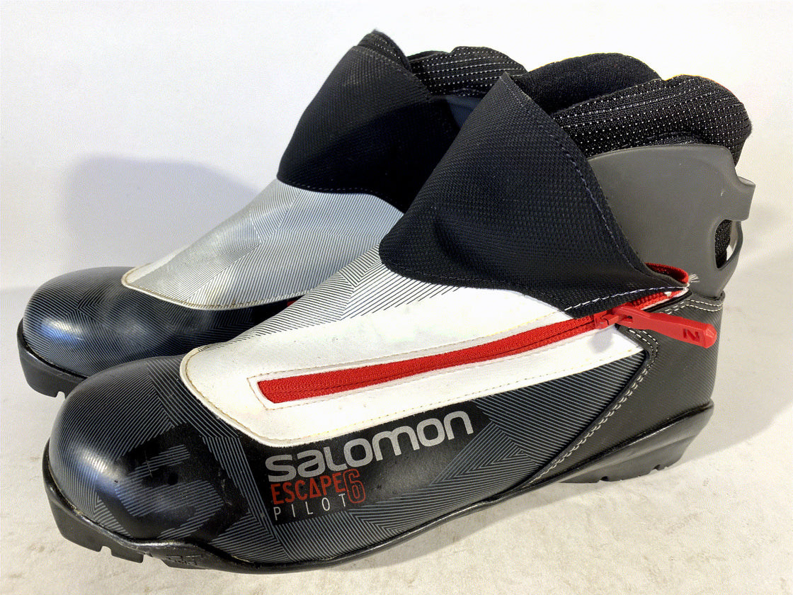 SALOMONi Escape 6 Nordic Cross Country Ski Boots Size EU42  2/3 US9 SNS Pilot