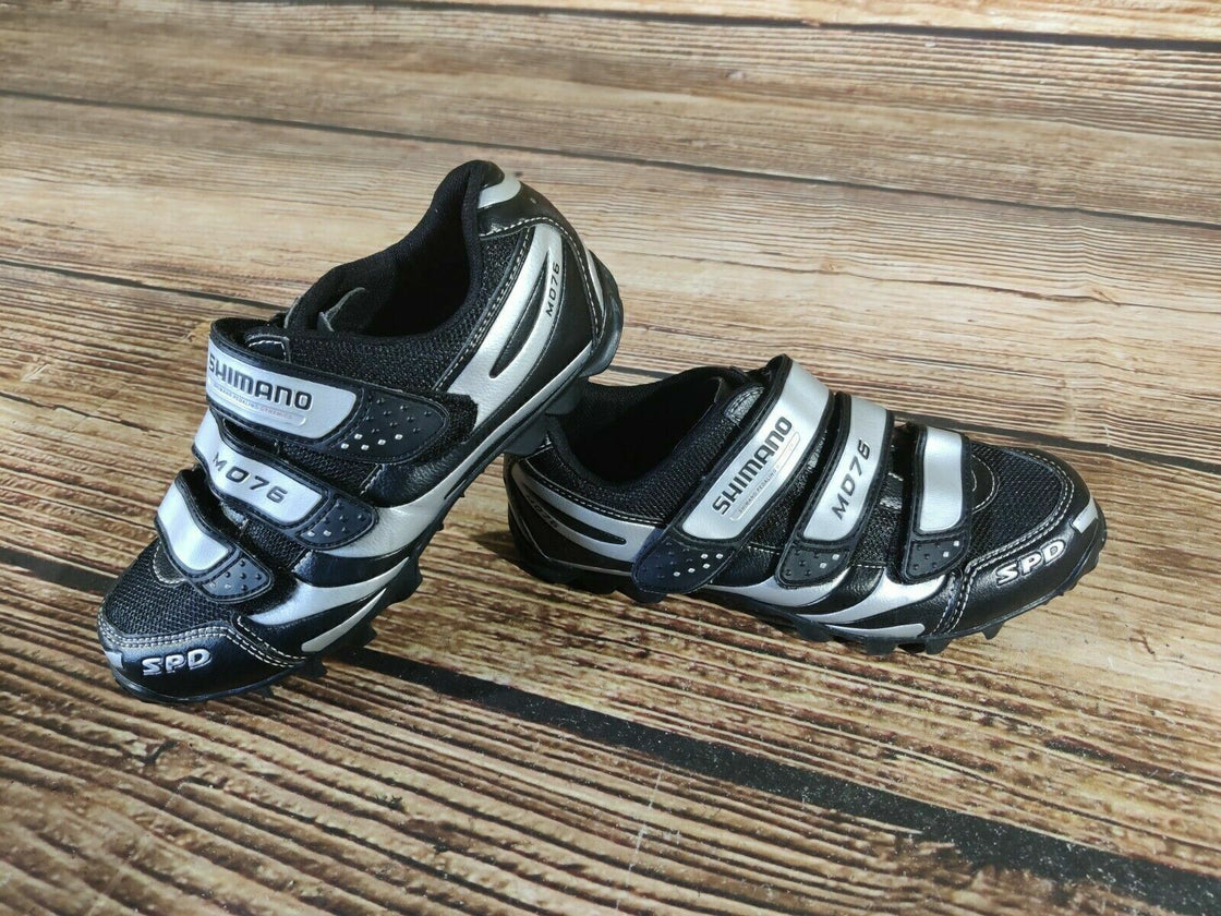 SHIMANO M076 Cycling MTB Shoes Mountain Bike Shoes Size EU39 MTB Shoes