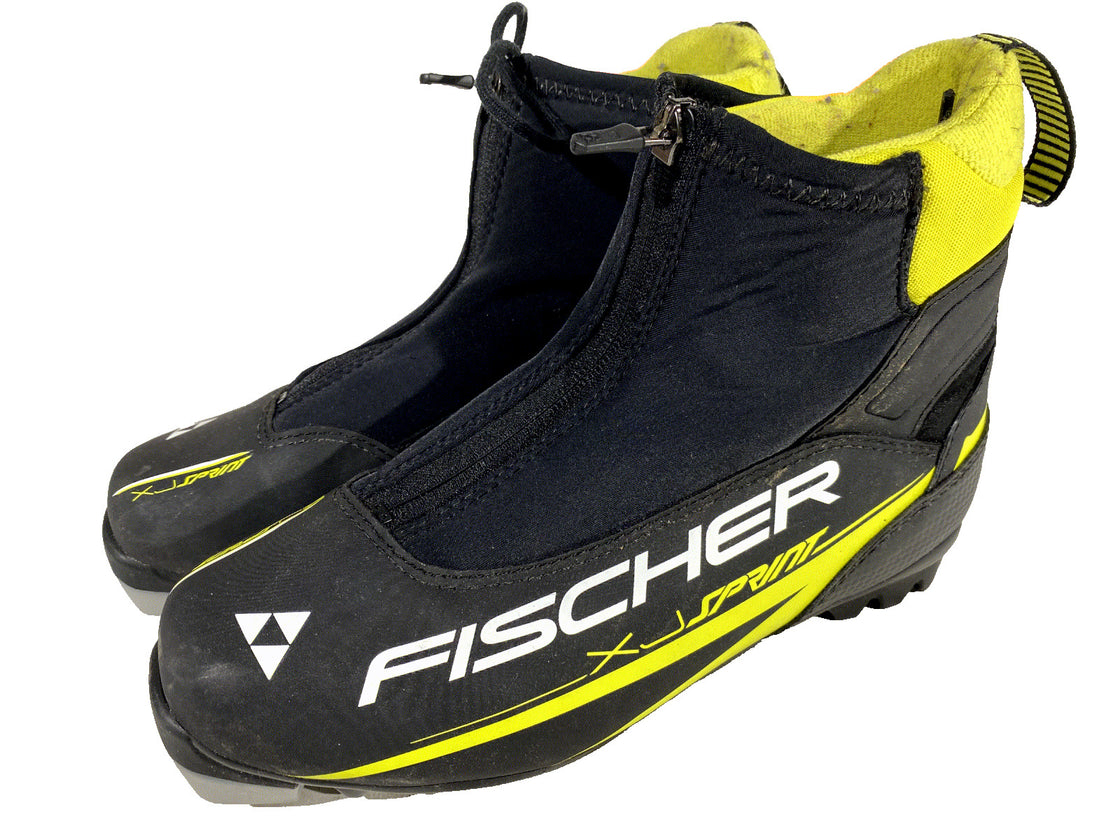 Fischer XJ Sprint Cross Country Classic Ski Boots Size EU40 US7.5 NNN