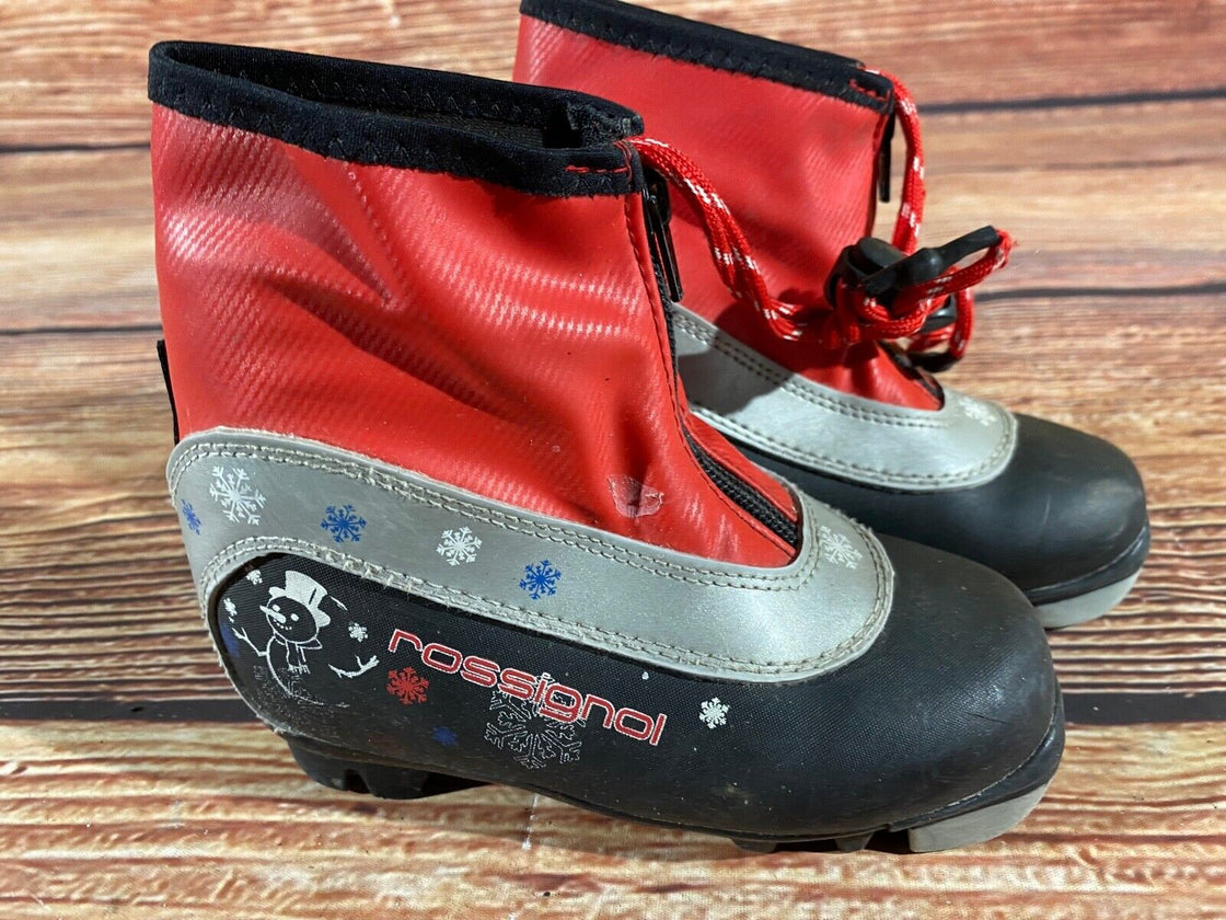 Rossignol Kids Nordic Cross Country Ski Boots Size EU28 US10.5 NNN O76