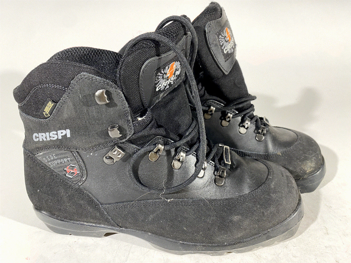 Crispi Gore-tex BackCountry Nordic Cross Country Ski Boots Size EU43 US10 NNN BC