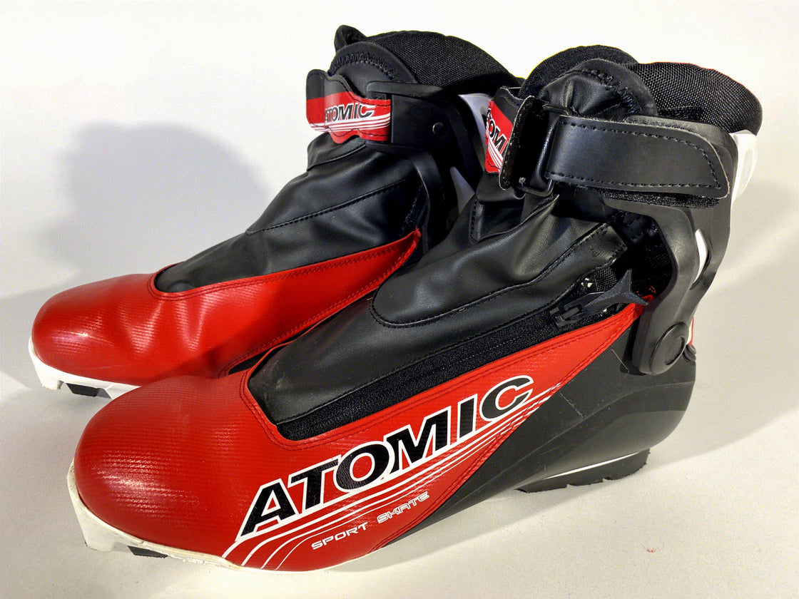 Atomic Skate Sport Nordic Cross Country Ski Boots Size EU46 2/3 US12 SNS Pilot