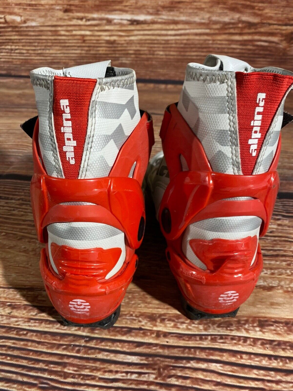 Alpina R Combi Nordic Cross Country Ski Boots Kids Size EU36 US4.5 NNN A-1029