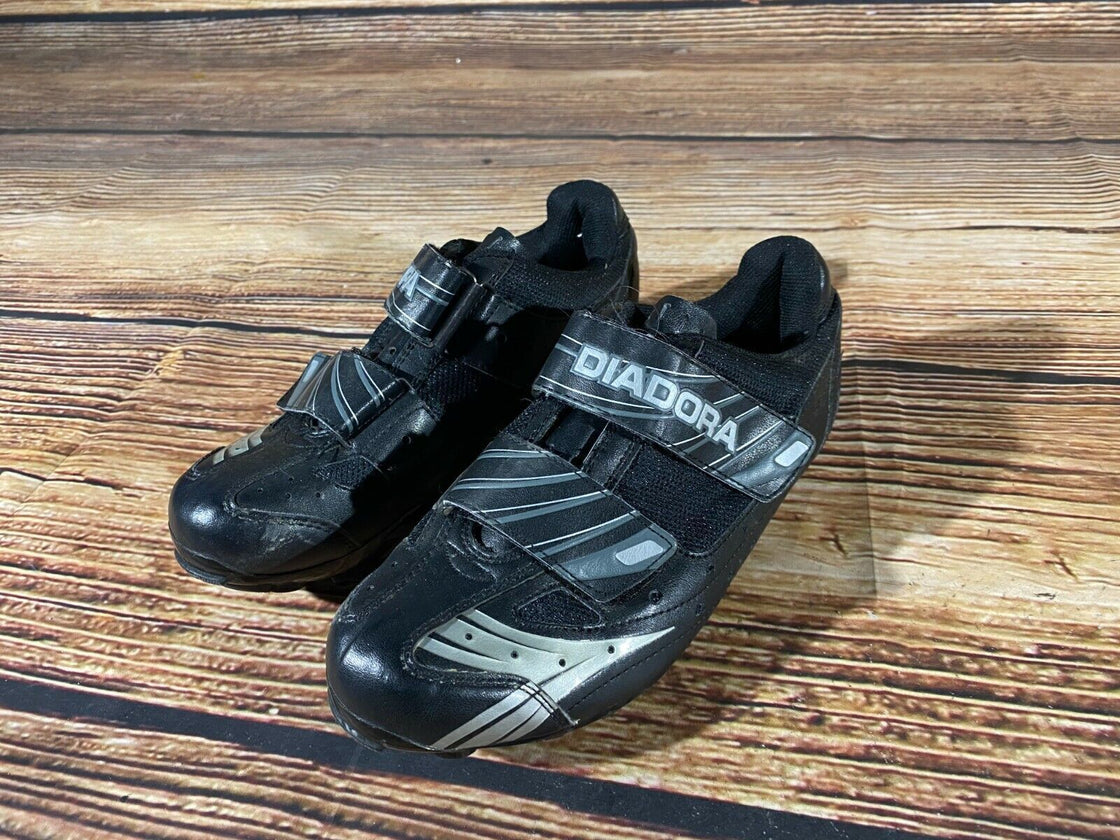 DIADORA Cycling MTB Shoes Mountain Biking Boots Size EU 39 with SPD Cleats