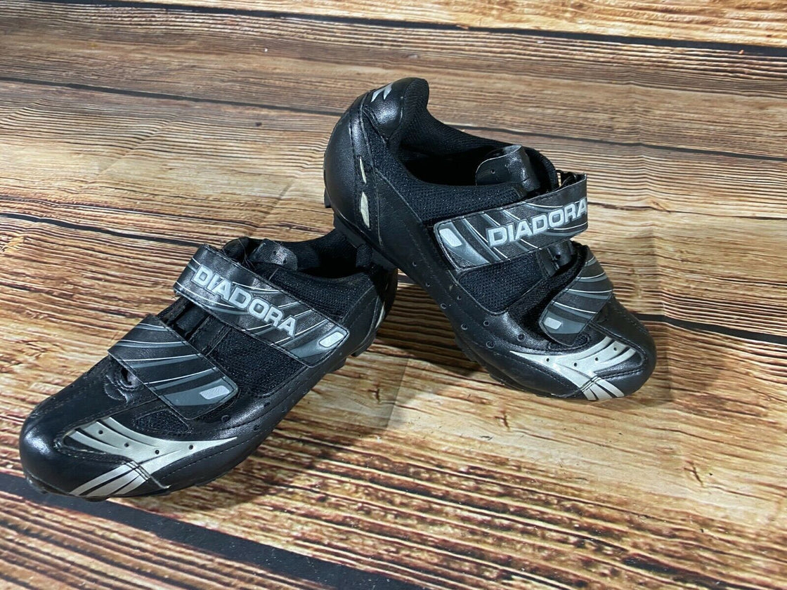 DIADORA Cycling MTB Shoes Mountain Biking Boots Size EU 39 with SPD Cleats