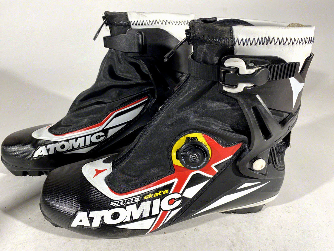 Atomic Race Skate Boa Cross Country Ski Boots Size EU43 1/3 US9.5 SNS Pilot