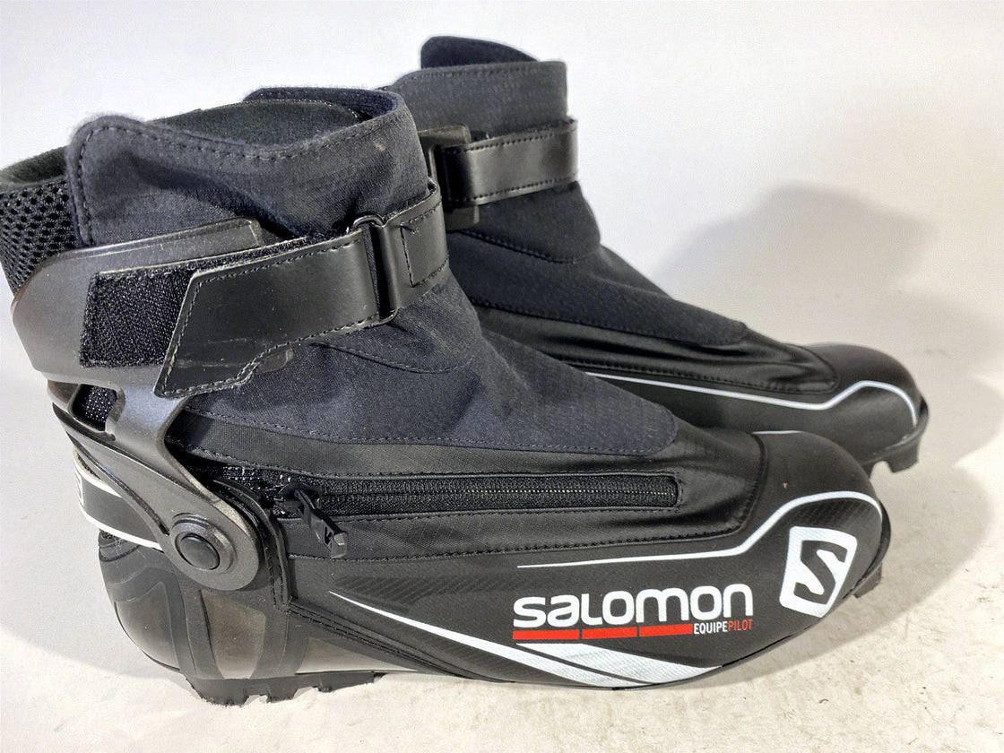 SALOMON Skate Equipe Cross Country Ski Boots Size EU45 1/3 US11 SNS Pilot