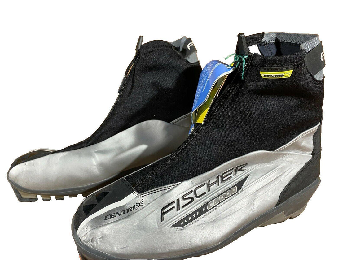 Fischer C5000 Classic Cross Country Ski Boots Size EU43 for SNS Profil Binding