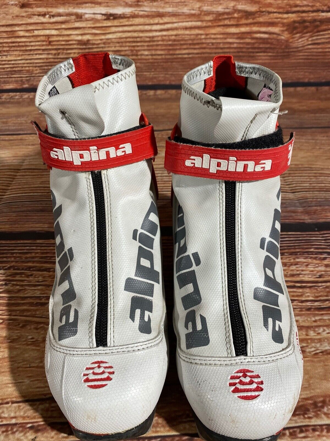 Alpina R Combi Nordic Cross Country Ski Boots Kids Size EU36 US4.5 NNN A-1029