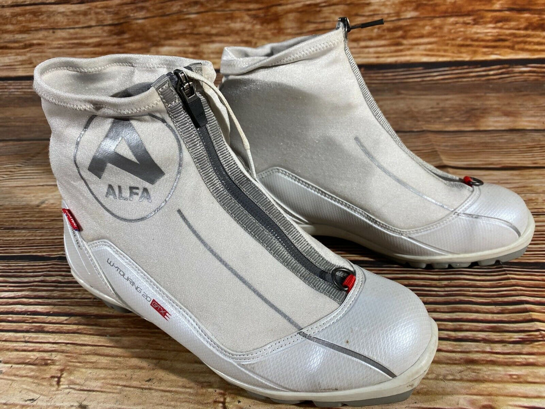 Alfa Touring Gore-tex 20 Cross Country Ski Boots Size EU40 US7.5 NNN Rottefella